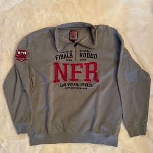 Mens National Finals Rodeo 2018 Sweatshirt size XL